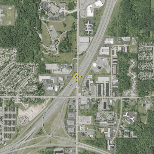 Aerial/Satellite Image of Interchange 28, OH