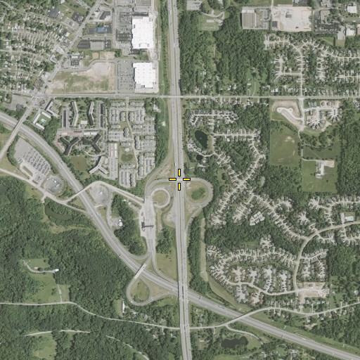 Aerial/Satellite Image of Interchange 233, OH