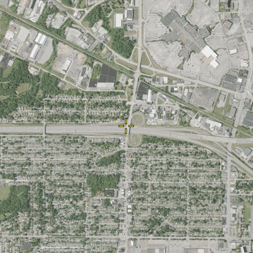 Aerial/Satellite Image of Interchange 25, OH