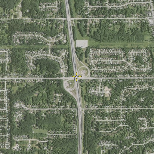 Aerial/Satellite Image of Interchange 153, OH
