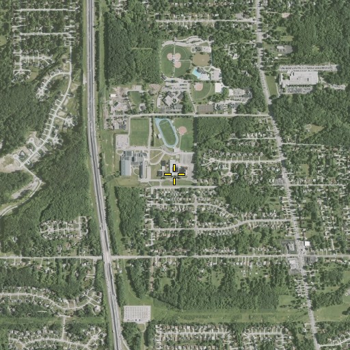 Aerial/Satellite Image of Independence High School, OH