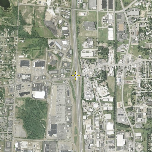 Aerial/Satellite Image of Interchange 111, OH