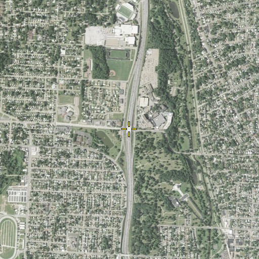 Aerial/Satellite Image of Interchange 106, OH