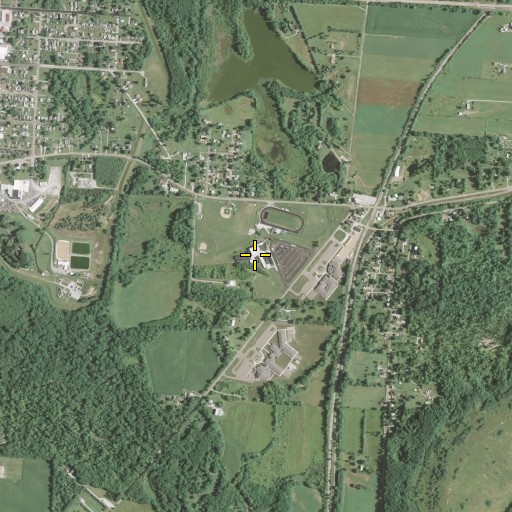Aerial/Satellite Image of Fairless High School, OH