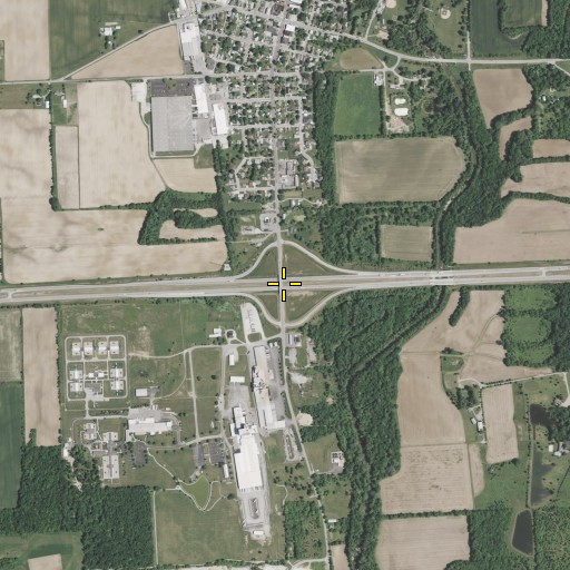 Aerial/Satellite Image of Interchange 14, OH