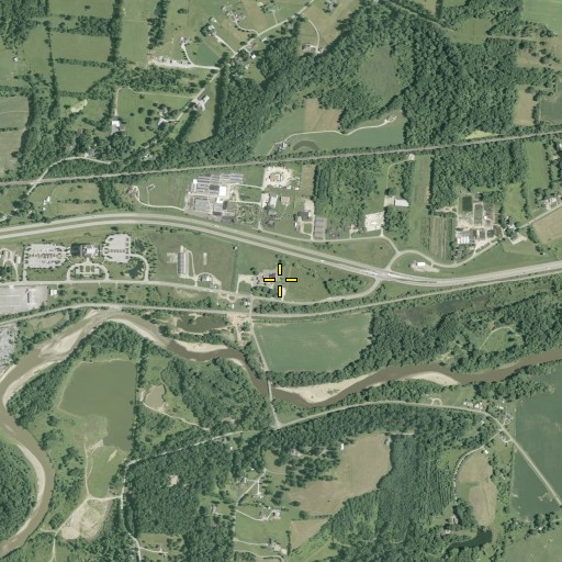 Aerial/Satellite Image of Madison School, OH