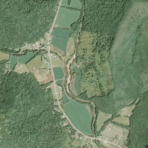 Aerial/Satellite Image of Right Fork Morgan Fork, OH