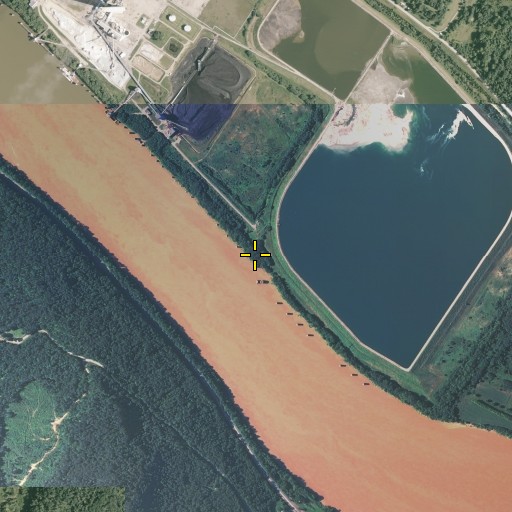 Aerial/Satellite Image of Spring Run, OH