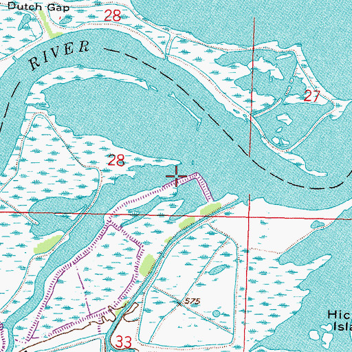 Topographic Map of Yellow Swale, OH