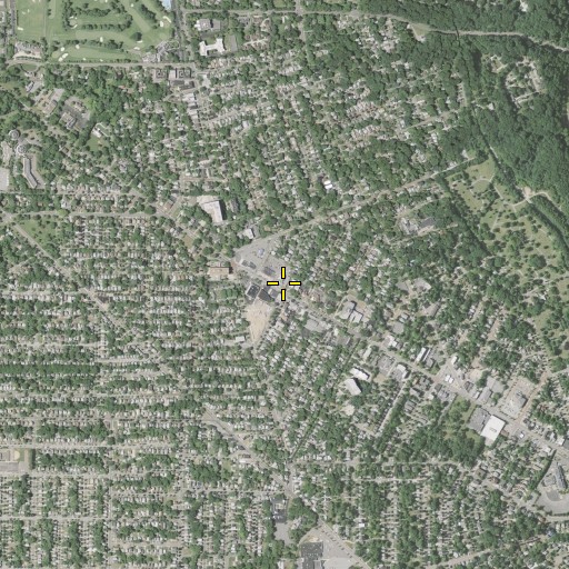 Aerial/Satellite Image of West Hill Branch Library, OH