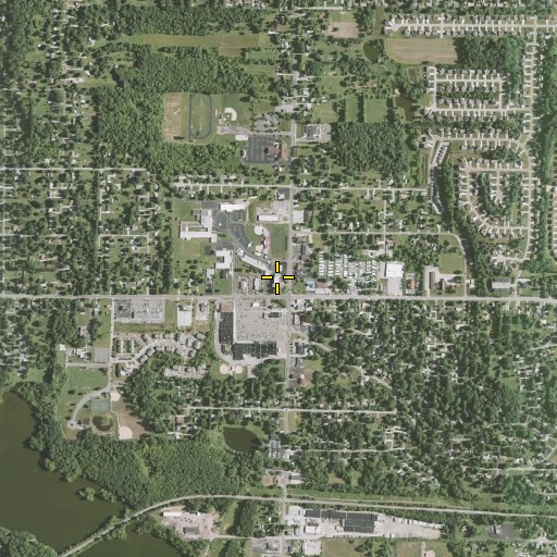 Aerial/Satellite Image of Norton Primary School, OH