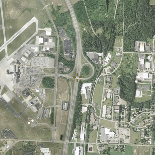 Aerial/Satellite Image of Interchange 113, OH