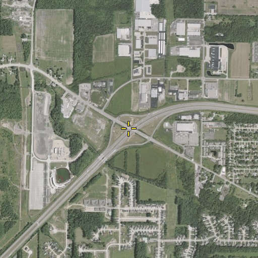 Aerial/Satellite Image of Interchange 151, OH