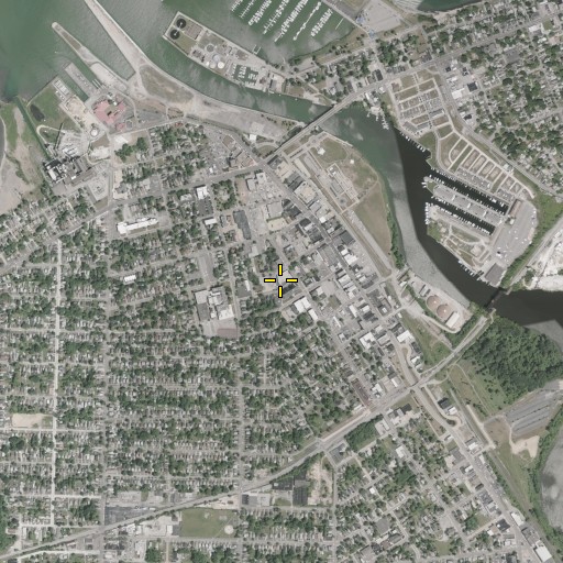Aerial/Satellite Image of Lorain Public Library, OH