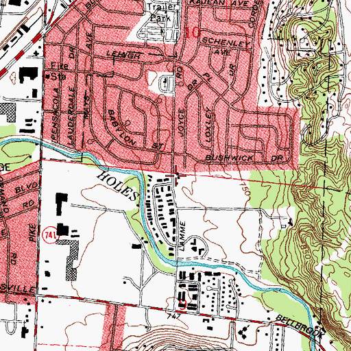 Topographic Map of Dwyer, OH