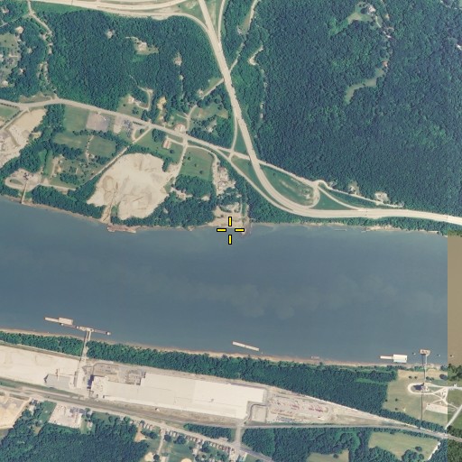 Aerial/Satellite Image of Five Mile Bar, OH