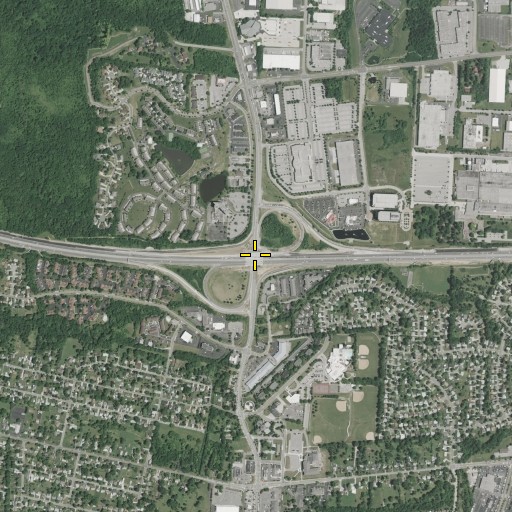 Aerial/Satellite Image of Interchange 41, OH