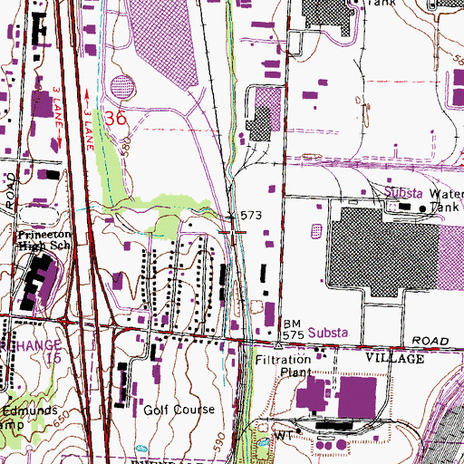 Topographic Map of Grainthorpe (historical), OH