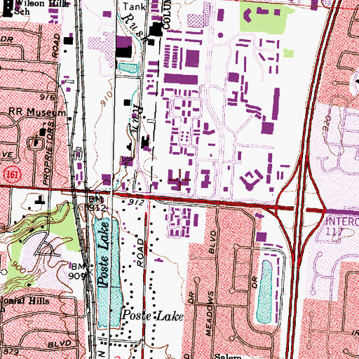 Topographic Map of Shapter Shopping Center, OH