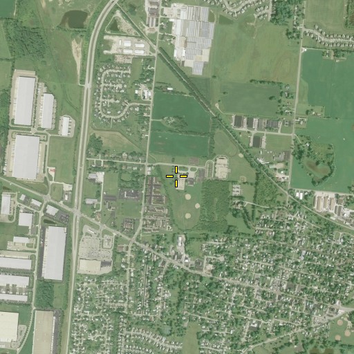 Aerial/Satellite Image of Glendening Elementary School, OH