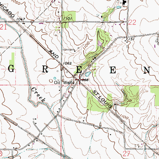 Topographic Map of Paradise (historical), OH