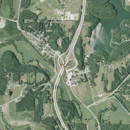 Aerial/Satellite Image of Interchange 28, OH