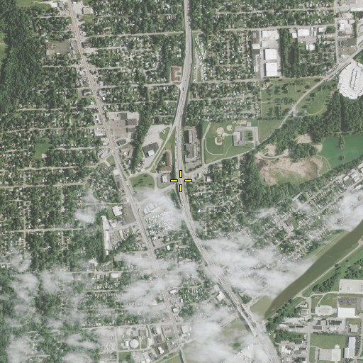 Aerial/Satellite Image of Interchange 57, OH