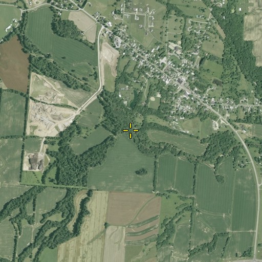 Aerial/Satellite Image of Simpson Run, OH
