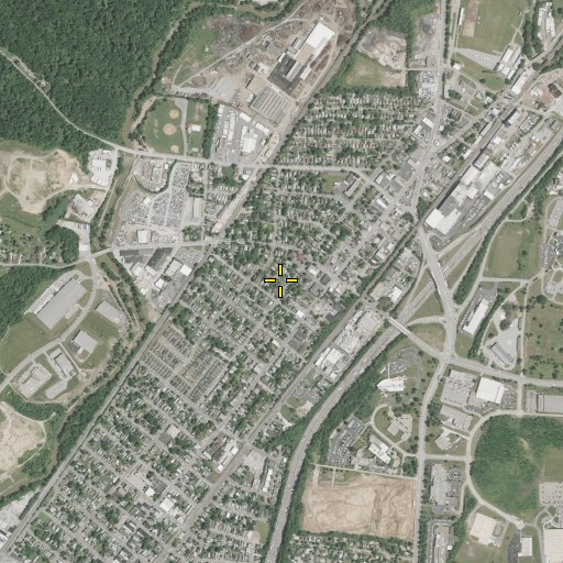 Aerial/Satellite Image of Faith United Methodist Church, OH