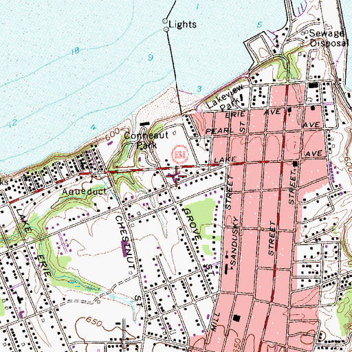 Topographic Map of Good Shepherd Lutheran Church, OH