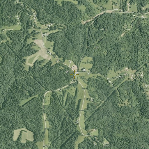 Aerial/Satellite Image of Five Points, OH
