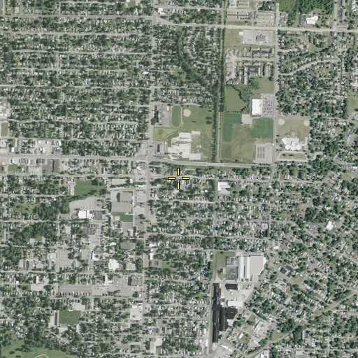 Aerial/Satellite Image of East Foulke Avenue Church of God, OH