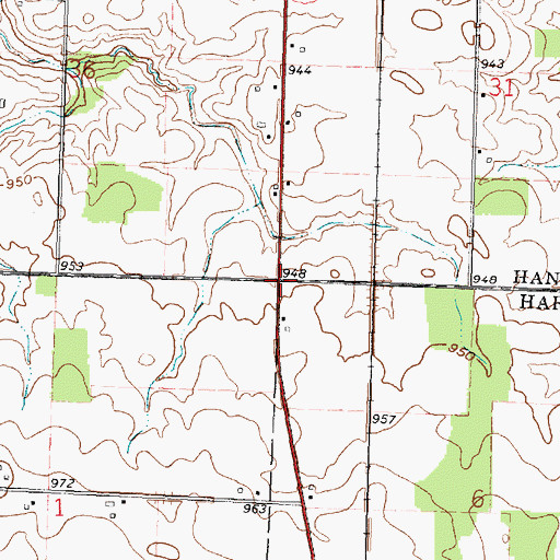 Topographic Map of West Union (historical), OH
