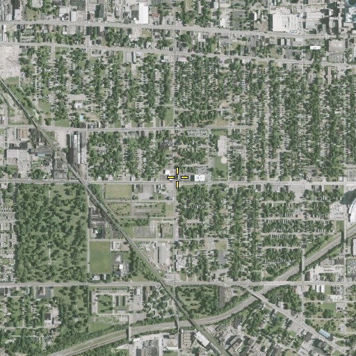 Aerial/Satellite Image of Emmanuel Baptist Church, OH