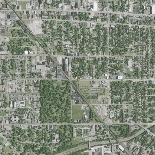 Aerial/Satellite Image of Green Grove Baptist Church, OH