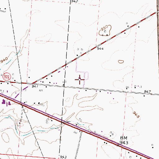 Topographic Map of Delaware Joint Vocational School, OH