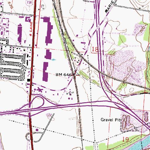 Topographic Map of Riton (historical), OH