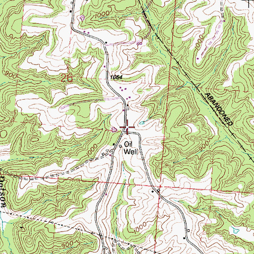 Topographic Map of Breece School (historical), OH
