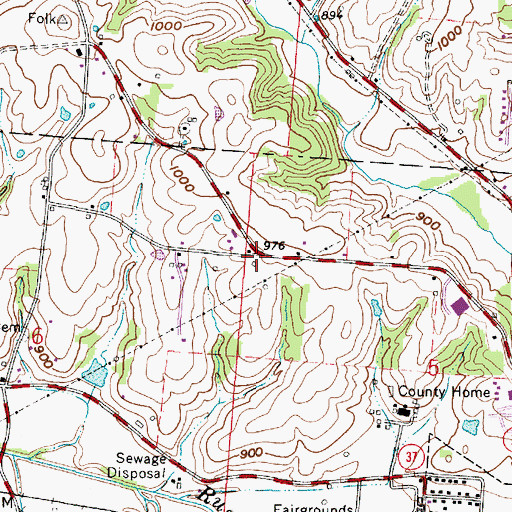 Topographic Map of Strait School (historical), OH