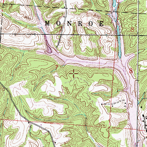 Topographic Map of Welch School (historical), OH
