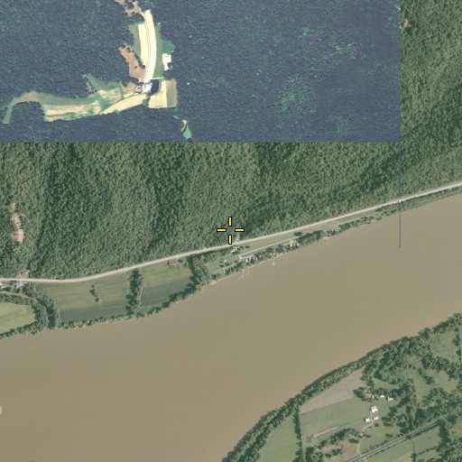 Aerial/Satellite Image of Ellison Run, OH