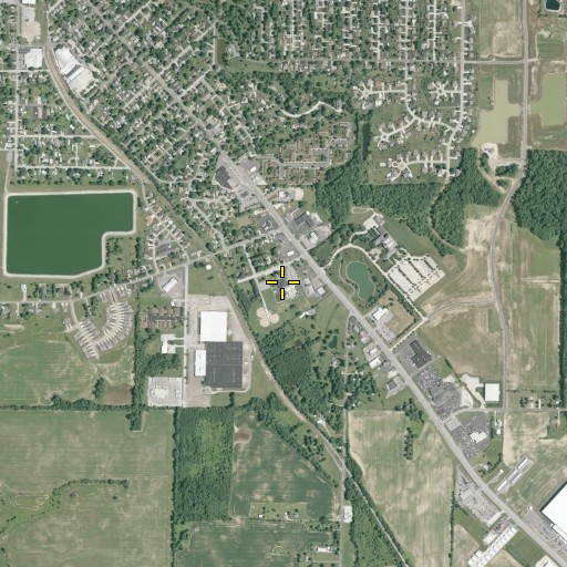 Aerial/Satellite Image of Dowds Elementary School, OH