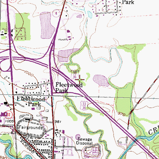 Topographic Map of Phelps Run, OH