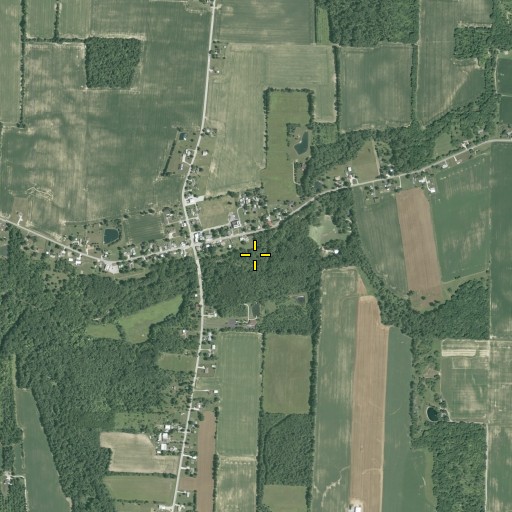 Aerial/Satellite Image of Allen Run, OH