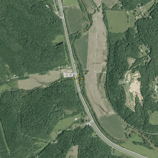Aerial/Satellite Image of Clear Creek, OH