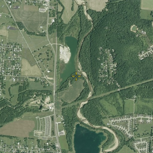Aerial/Satellite Image of Dry Creek, OH