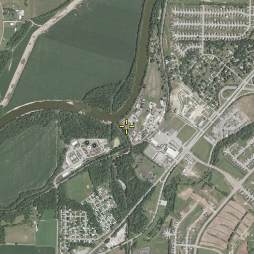 Aerial/Satellite Image of Gregory Creek, OH