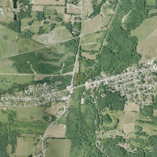 Aerial/Satellite Image of Buffalo Creek, OH