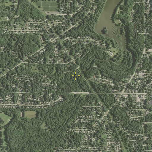 Aerial/Satellite Image of Andersons Run, OH