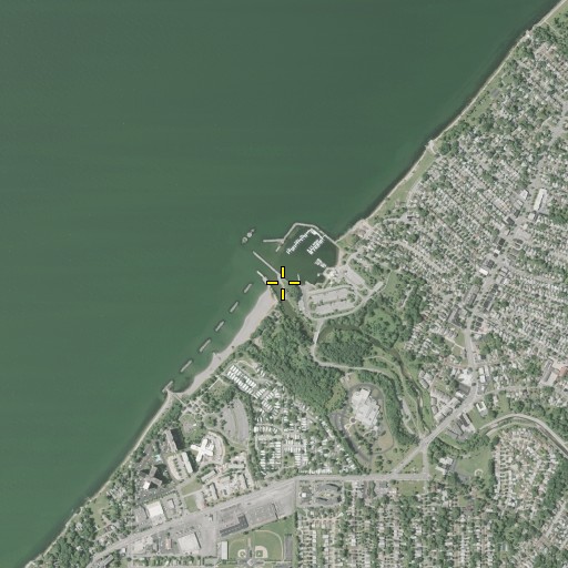Aerial/Satellite Image of Euclid Creek, OH